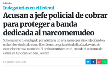 Indagatorias en el federal
